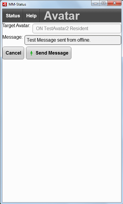 Windows client (AvatarMessage)