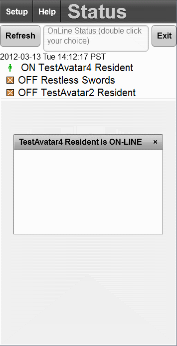 Windows client (AvatarNotice)