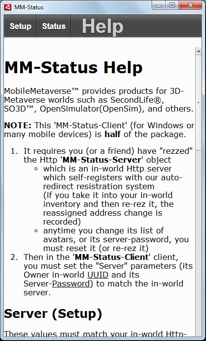 Windows client (help)